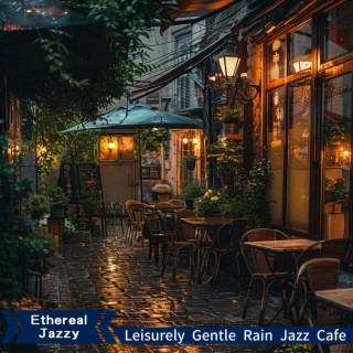 Leisurely Gentle Rain Jazz Cafe