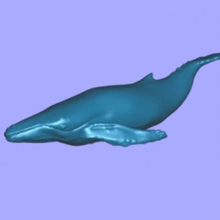 low poly whale song