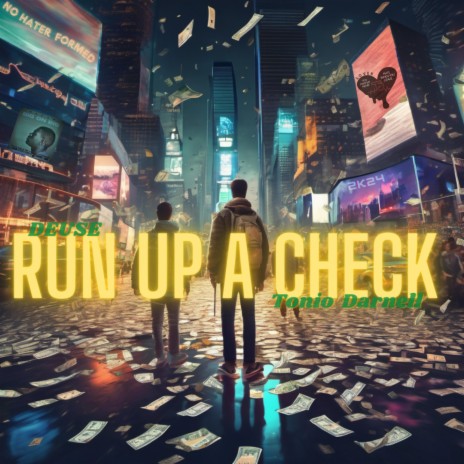 Run Up A Check (Sped Version) ft. Tonio Darnell | Boomplay Music