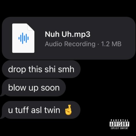 NUH UH (sped up) | Boomplay Music