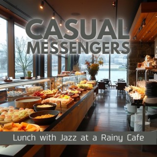 Lunch with Jazz at a Rainy Cafe