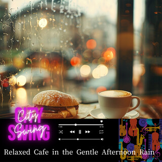 Relaxed Cafe in the Gentle Afternoon Rain