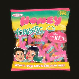 HONEY ˆڡˆ (Acoustic) ft. REN lyrics | Boomplay Music