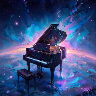 Piano Music Dancing with Nebulae