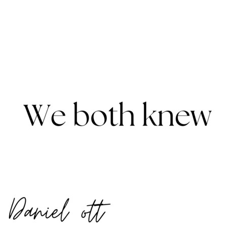 We Both Knew | Boomplay Music