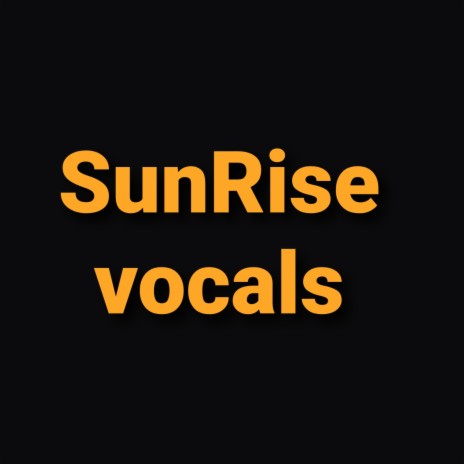 Sunrise Vocals Garifuna