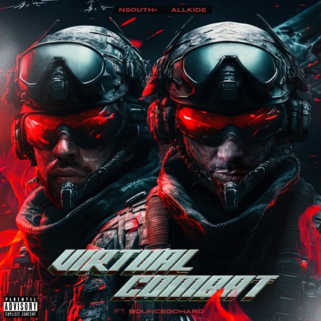 Virtual Combat ft. NSouth+ & Bouncegohard | Boomplay Music
