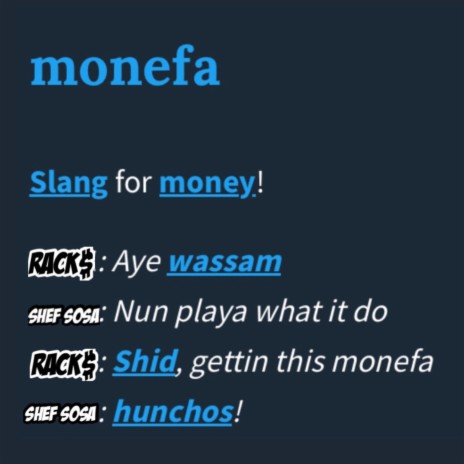 MONEFA ft. Shef Sosa | Boomplay Music