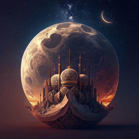 Surah Al-Qamar - سُورَةُ القَمَرِ (The Moon) ft. Online Quran & Ummat Al-Islam | Boomplay Music