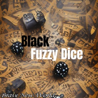Black Fuzzy Dice