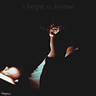 i hope u knew lyrics | Boomplay Music