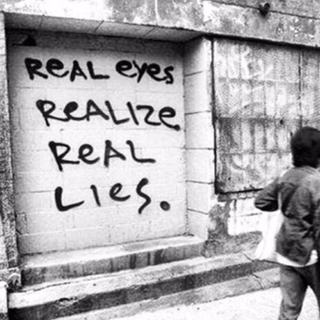 Real Eyes Realize Real Lies | Boomplay Music