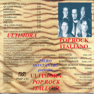 ULTIMORA (POP ROCK ITALIANO)