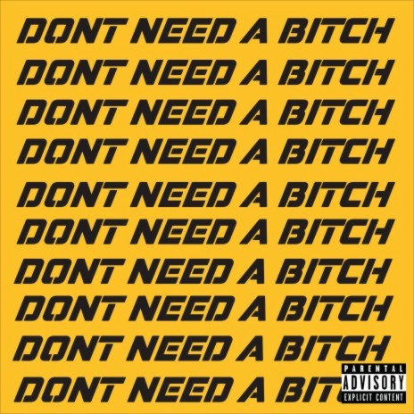 Don't Need a Bitch ft. Izaguirre & Advancers | Boomplay Music