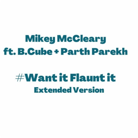 Want It Flaunt It (Extended Version) [feat. B.Cube & Parth Parekh] | Boomplay Music