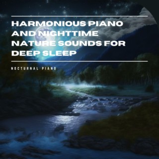 Harmonious Piano and Nighttime Nature Sounds for Deep Sleep
