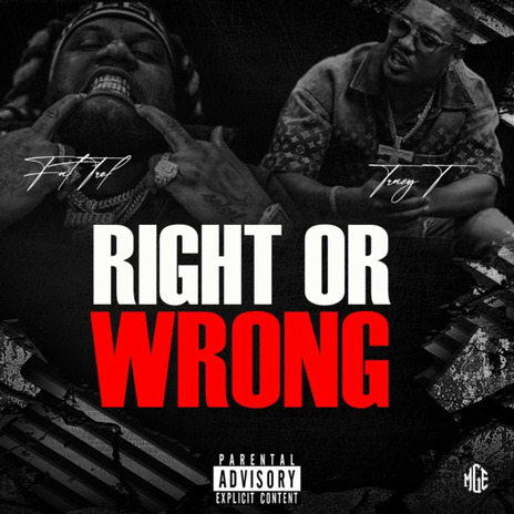 Right or Wrong ft. Tracy T | Boomplay Music