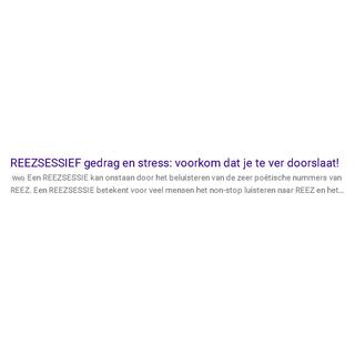 REEZSESSIEF