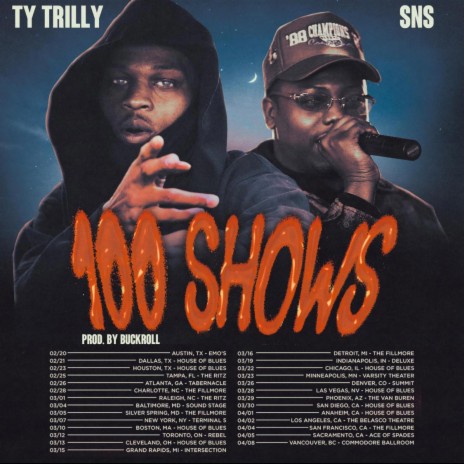 100 Shows ft. Sns | Boomplay Music