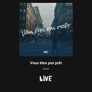 Vous êtes pas prêt