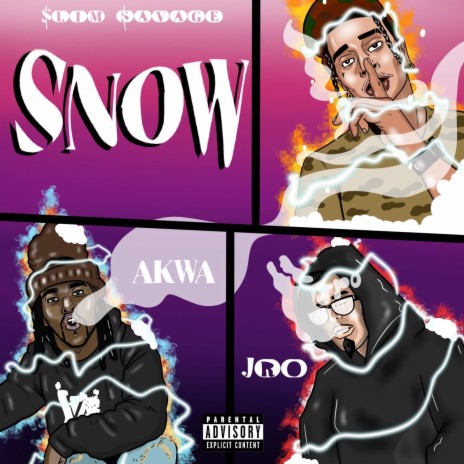 SNOW ft. $lim $avage & AKWA | Boomplay Music