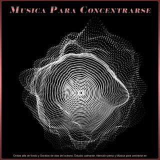 Musica Para Concentrarse: Ondas alfa de fondo y Sonidos de olas del océano, Estudio calmante, Atención plena y Música para centrarse en