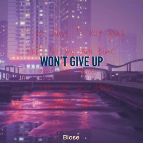 Won't Give Up | Boomplay Music