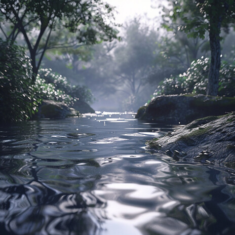 Serene River Ambiance for Infant Rest ft. Water Effects Spa & Sunlit Subliminals | Boomplay Music