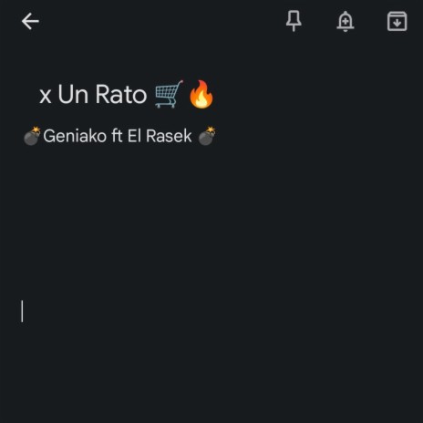 x Un Rato ft. El Rasek | Boomplay Music