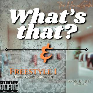 What's that/ Freestyle 1