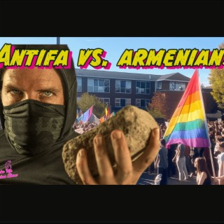 Armenian Parents vs. Antifa in Street Fight
