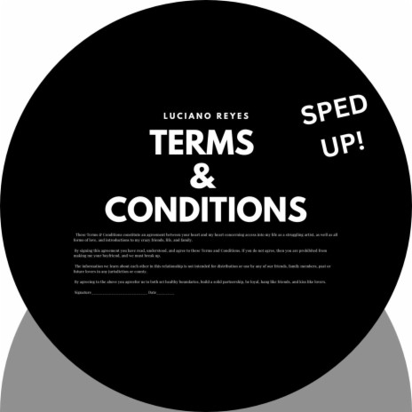 Terms & Conditions (Sped Up) | Boomplay Music