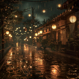 Gentle Rain Relaxation with Binaural Sounds