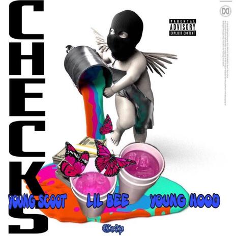 Checks ft. Lil Bee & Young Hood73 | Boomplay Music