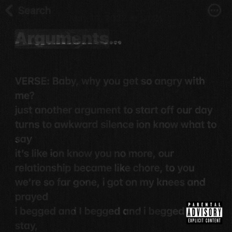 Arguments | Boomplay Music