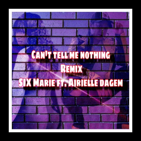 Can't Tell Me Nothing (feat. Airielle DaGem) (Remix) | Boomplay Music