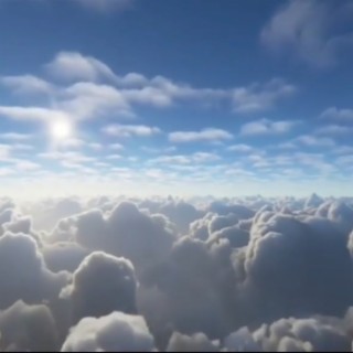 Above the clouds