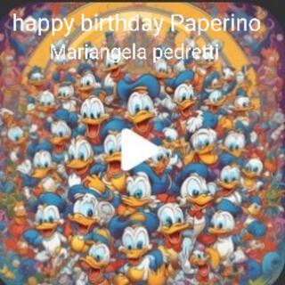 Happy birthday Paperino