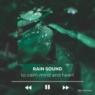 Rain sound to calm mind and heart 5Hz
