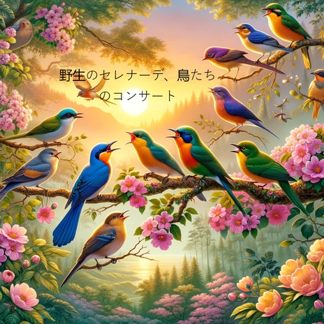 鳥の鳴き声 - 野生のセレナーデ、鳥たちのコンサート ft. 森の音 & 鳥のさえずり MP3 Download & Lyrics | Boomplay