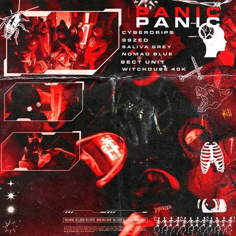 PANIC ft. Sect Unit, Nomad Blue, Witchouse 40k, 99zed & Cyberdrip$ | Boomplay Music