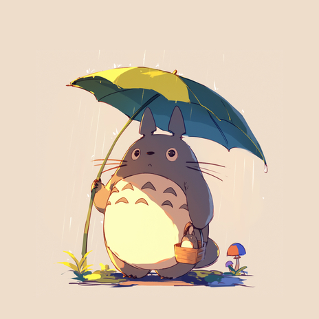 My Neighbor Totoro (From “My Neighbor Totoro”) - Rain Version ft. Penguin Piano & LightKeys | Boomplay Music