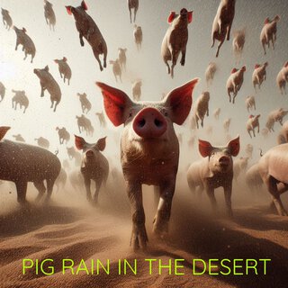 Pig Rain in the Desert