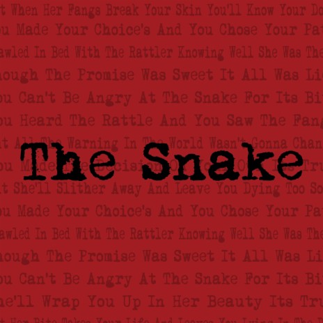 Can't Blame The Snake (Demo) | Boomplay Music