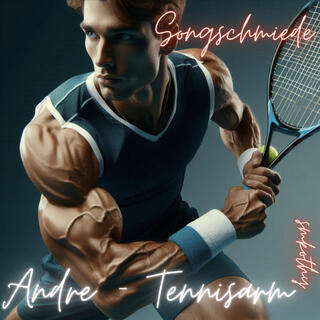 Andre mit dem Tennisarm