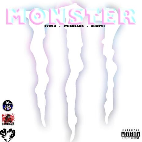 Monster ft. Jthousand & Qhostii | Boomplay Music