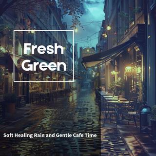 Soft Healing Rain and Gentle Cafe Time