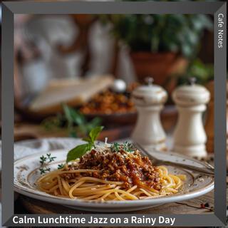 Calm Lunchtime Jazz on a Rainy Day