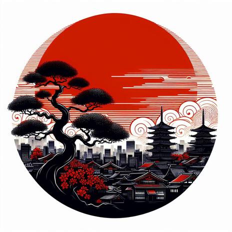 Red Sun Above Kyoto | Boomplay Music