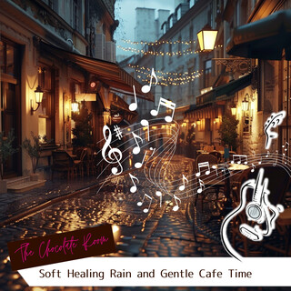 Soft Healing Rain and Gentle Cafe Time